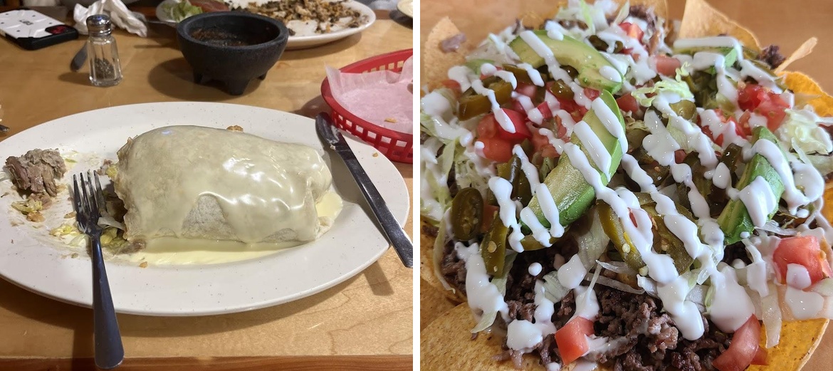 Manrique's Mexican Restaurant Menu