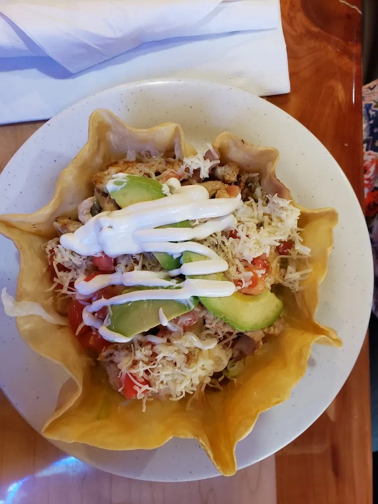 Taco Salad with Grilled Chicken